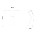 Cauvet Tau Lampada da tavolo DCW éditions dimensioni