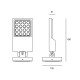 Artemide Cefiso lampada da esterno dimensioni