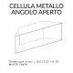 Cellula Composizione 4 con 9 moduli Mogg modulo angolo aperto