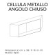 Cellula Composizione 4 con 9 moduli Mogg modulo angolo chiuso