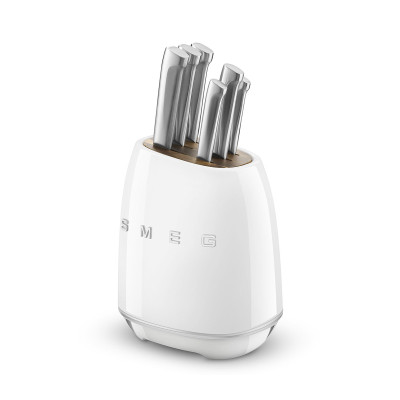 Ceppo portacoltelli Smeg KBSF02WH Bianco