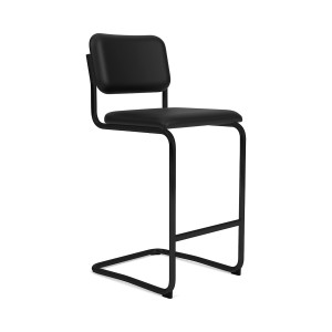 Knoll Breuer Cesca Relax Sgabello Bar verniciato rivestito