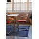 Knoll Breuer Cesca Sedia con braccioli faggio naturale e seduta rivestita ambientazione