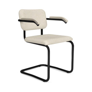 Knoll Breuer Cesca Relax Sedia con braccioli rivestita