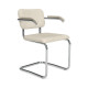 Knoll Breuer Cesca Relax Sedia con braccioli rivestita vista Tessuto Puff Cloud