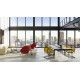 Knoll Breuer Cesca Relax Sedia senza braccioli verniciata rivestita ambientazione