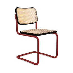 Knoll Breuer Cesca Sedia senza braccioli verniciata faggio nero