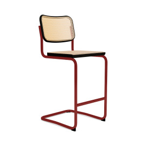 Knoll Breuer Cesca Sgabello Bar verniciato faggio nero