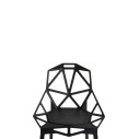 Chair_One Sedia con gambe in alluminio verniciato Magis dettaglio cuscino seduta