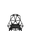 Chair_One Sedia con gambe in alluminio anodizzato Magis dettaglio