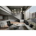 Chandelier Ø 100 H 76 lampada a sospensione Modo Luce ambientazione