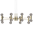 Chandelier Longue L 100 H 50 lampada a sospensione Modo Luce vista