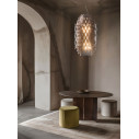 Chantal Suspension Medium lampada a sospensione Orange Slamp ambientazione