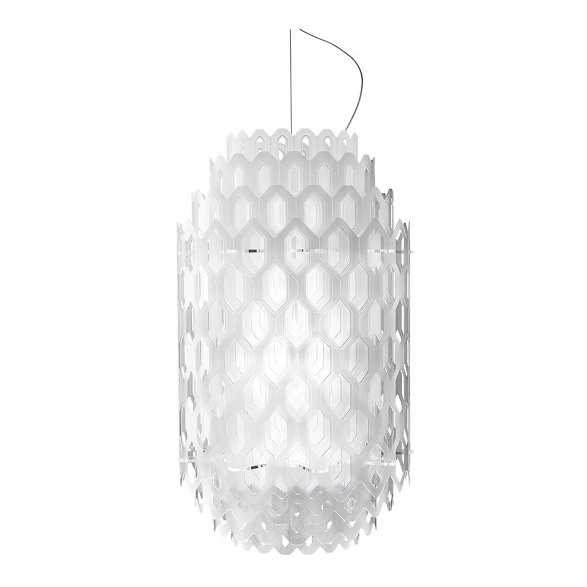 Chantal Suspension Medium lampada a sospensione White