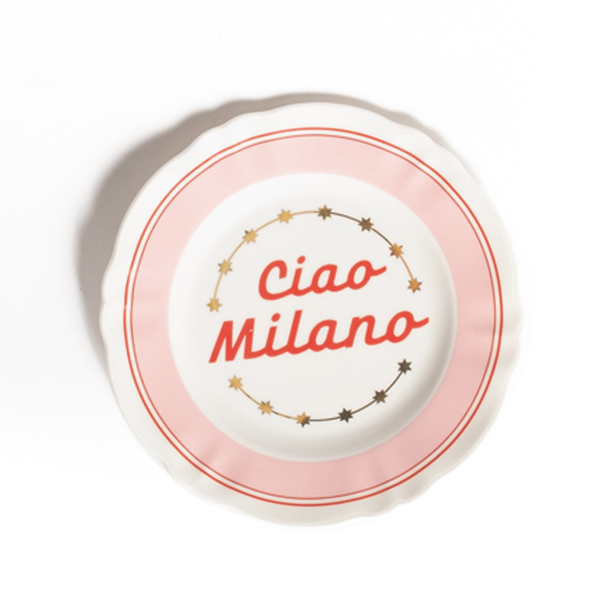 La Tavola Scomposta Piatto Ciao Milano Bitossi Home