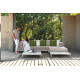 CleoSoft Alu Pouf living Talenti Outdoor ambientazione