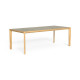 CleoSoft Wood Tavolo da pranzo 220 x 100 Talenti Outdoor vista