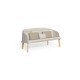 CleoSoft Wood Divano love seat Talenti vista