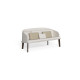 CleoSoft Wood Divano love seat Talenti vista