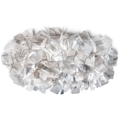 Clizia Ceiling-Wall Large lampada da soffitto-parete Fumè
