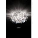 Clizia Ceiling-Wall Medium lampada da soffitto-parete Fumè Slamp ambientazione