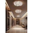 Clizia Ceiling-Wall Medium lampada da soffitto-parete Fumè Slamp ambientazione