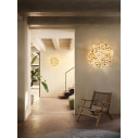 Clizia Ceiling-Wall Medium Mama Non Mama lampada da soffitto-parete Gold Slamp ambientazione