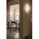 Clizia Ceiling-Wall Mini lampada da soffitto-parete White Slamp ambientazione