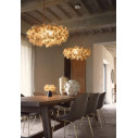 Clizia Suspension Mama Non Mama lampada a sospensione Gold Slamp ambientazione
