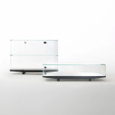 Collector Tavolino-Espositore 130x70x34 Glas ambientazione