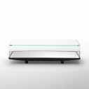 Collector Tavolino-Espositore 130x70x34 Glas vista