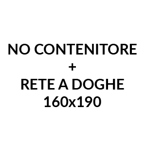 NO Contenitore + Rete 160x190