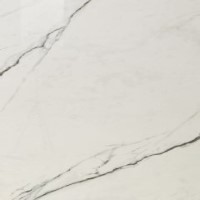 Supermarmo Bianco Statuario opaco - Allunga legno laccato bianco opaco