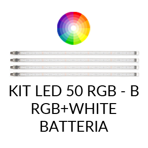 Kit Led Luce RGB Batteria
