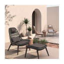 Como Lounge Chair Grattoni ambientazione