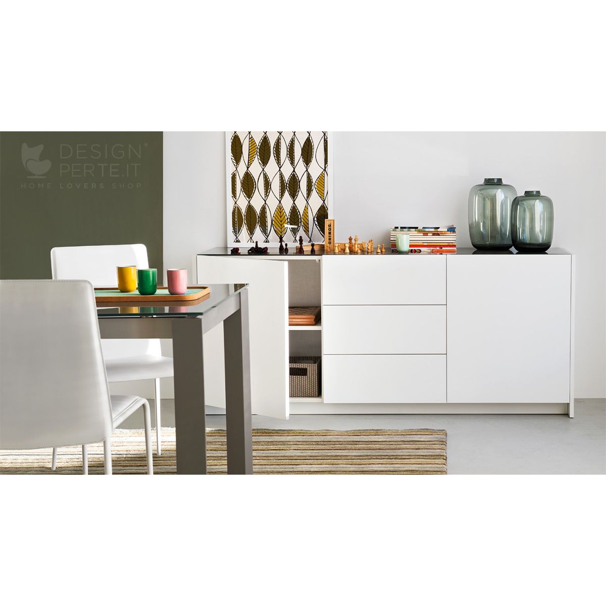 Connubia Calligaris Mobile credenza Gloria CB/61003 DESIGNPERTE.IT