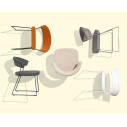 Connubia Sedia New York CB/1022 family