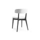 Connubia Sedia Siren CB/1536 Ekos bianco 