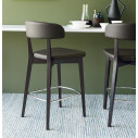 Connubia Sgabello Siren CB/1542 Faggio Wenge Ekos Moka
