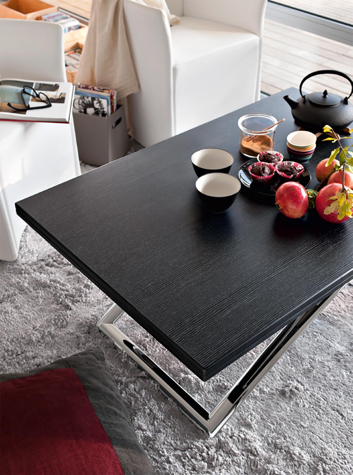 Tavolino Magic J CB5041 W CONNUBIA | DESIGNPERTE.IT Connubia Tavolino trasformabile Magic J CB5041 W