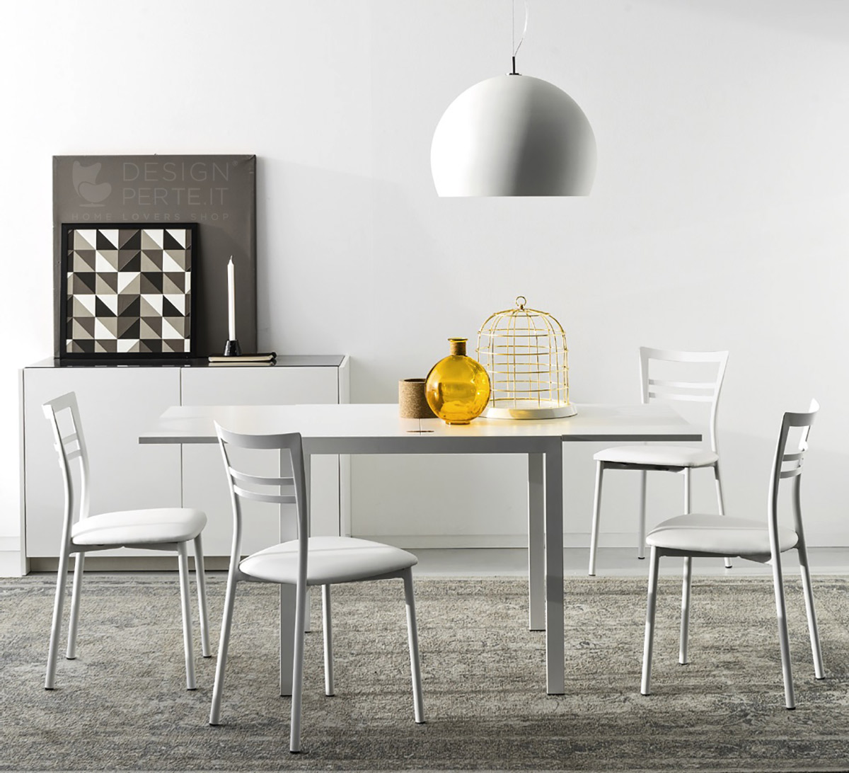 Connubia Calligaris Tavolo Aladino CB/4742LB 80 DESIGNPERTE.IT
