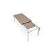 Connubia Tavolo Baron CB/4010-R 180 Ceramica nocciola
