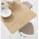 Connubia Tavolo Dine CB/4094-Q 90 Nobilitato rovere naturale