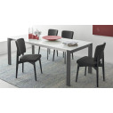 Connubia Tavolo Eminence CB/4724-R 110 A Vetro serigrafato extrachiaro