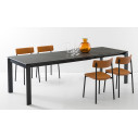Connubia Tavolo Eminence Fast CB/4788-R 130 Ceramica Ossido nero