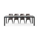 Connubia Tavolo Eminence Fast CB/4788-R 130 Ceramica Ossido nero
