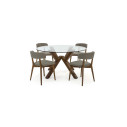 Connubia Tavolo Mikado CB/4728-FD 120 dettaglio