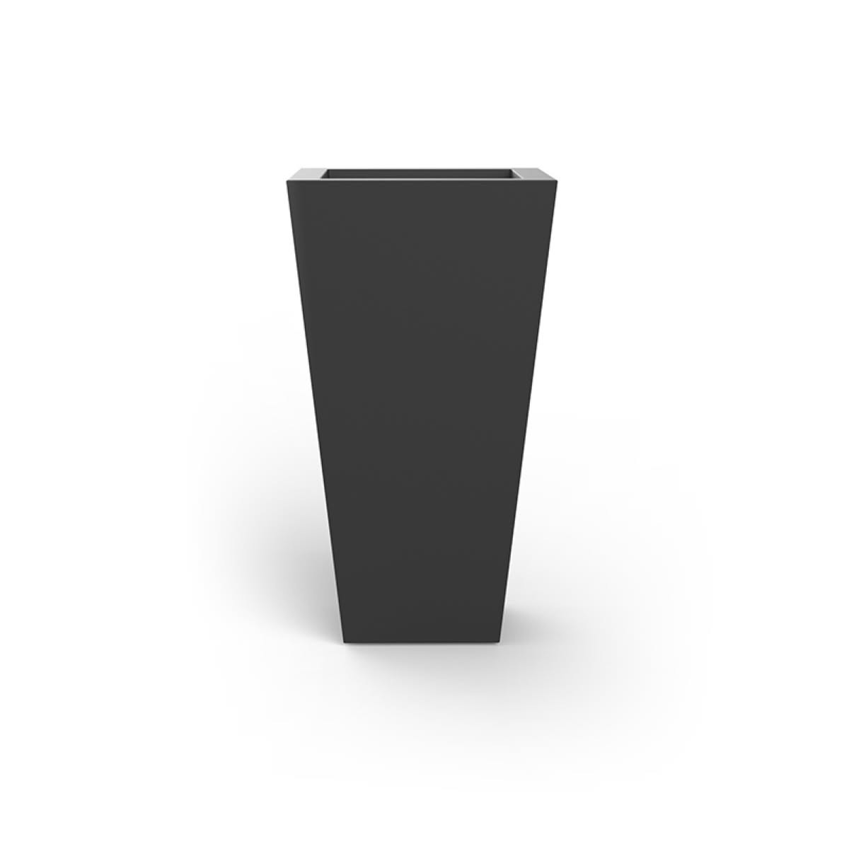 Cono Cuadrado Alto Vaso 55x55x100 cm