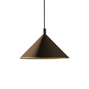 Cono Ø 45 lampada a sospensione Martinelli Luce bronzo