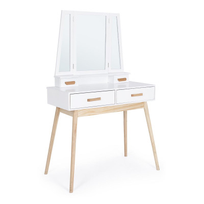 Consolle con specchio 2c Ordinary bianco